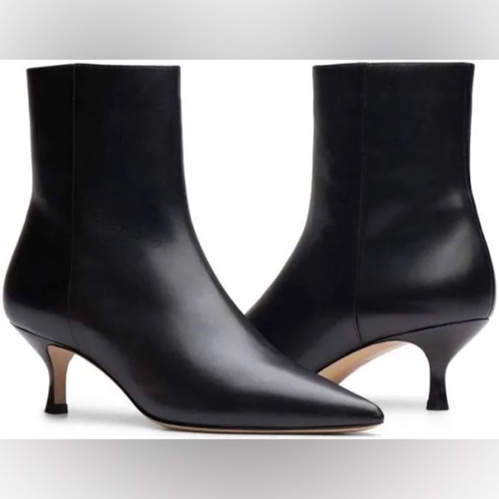 M.Gemi Kitten Heel Booties